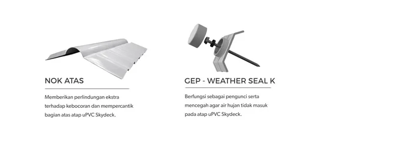 Gambar Atap uPVC Double Layer SKYDECK 2