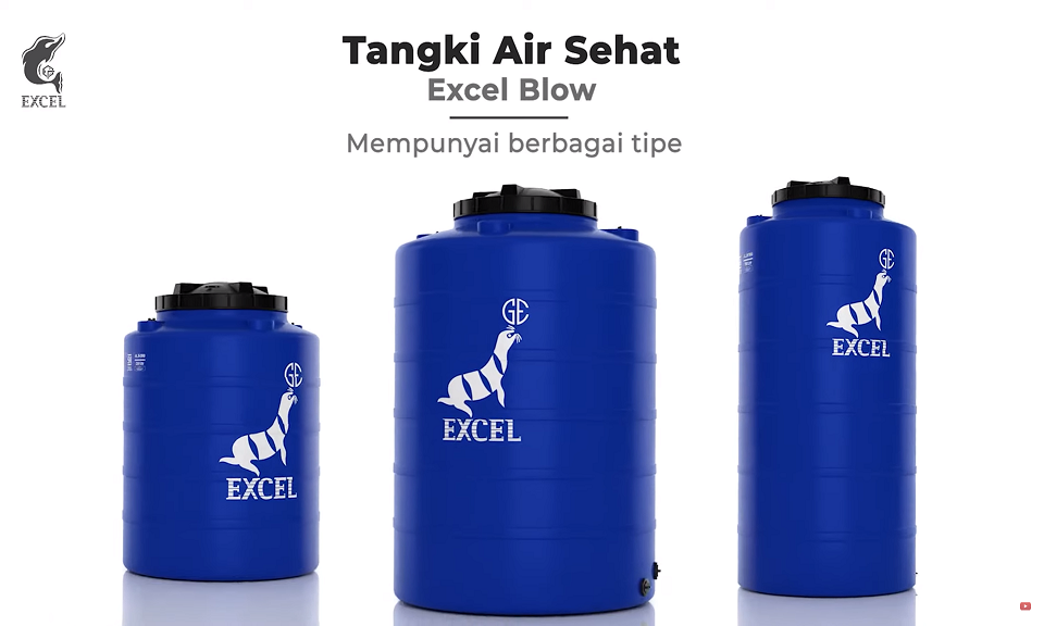 Mengenal Berbagai Tipe Tangki Air Excel Blow: Pilihan Terbaik untuk Kebutuhan Rumah Anda